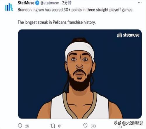 NBA直播：鹈鹕G4击败太阳 大比分2-2扳平 莺歌砍下30分5助