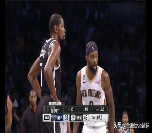 正在直播NBA:鹈鹕VS篮网
