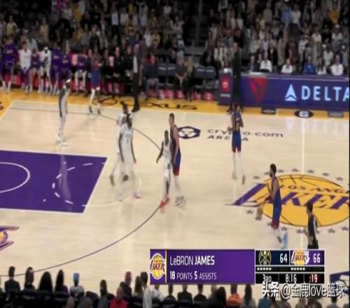 正在直播NBA:掘金VS湖人