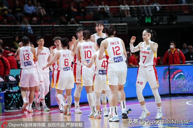 2022年女篮世界杯小组赛 中国95：60胜波多黎各