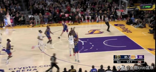 正在直播NBA:掘金VS湖人