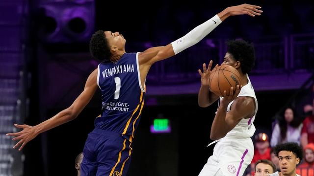 NBA直播文班亚马本季比赛！专家称詹皇后最强新秀：上限联盟最佳