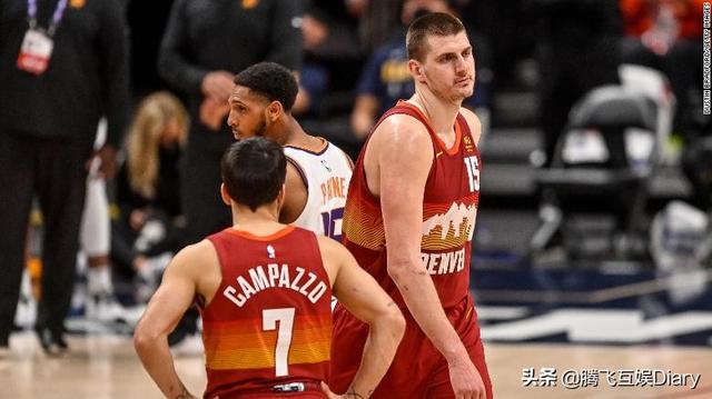 太阳队淘汰丹佛掘金队，NBAMVP尼古拉·约基奇的季后赛驱逐令分歧