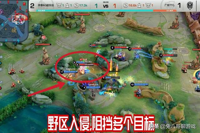 王者世冠：成都AG战胜广州TTG，啊泽疯狂“军训”清清，成长真快