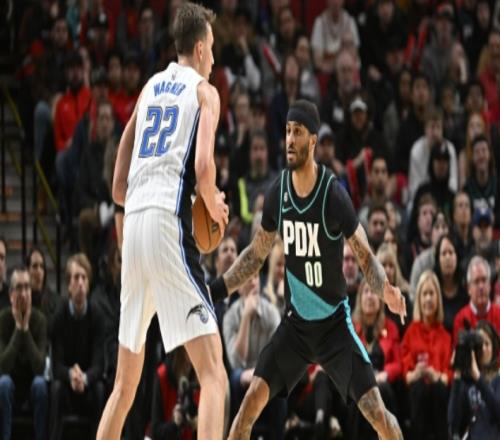 NBA赛果：魔术109-106开拓者，开拓者遭4连败