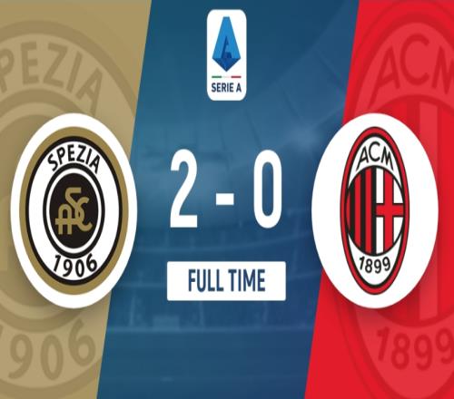 斯佩齐亚2-0AC米兰