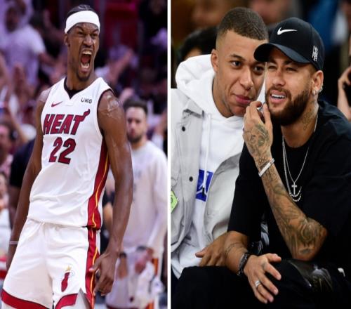 巴特勒：希望内马尔来现场看NBA总决赛，他每个集锦我都看很多遍