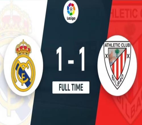 皇家马德里1-1毕尔巴鄂竞技