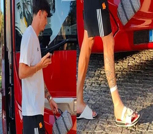 罗体：罗马后卫伊巴涅斯训练中右脚受伤，包扎绷带后一瘸一拐