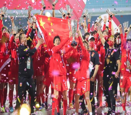 世界杯官博：中国女足vs海地女足现场将播放《风雨彩虹铿锵玫瑰》