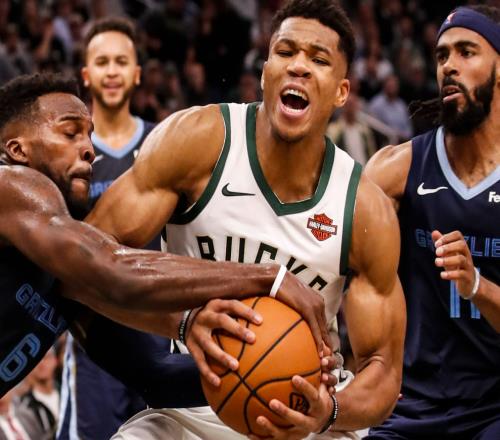 灰熊vs雄鹿直播在线观看：合字母哥能否终结3连败的灰熊?