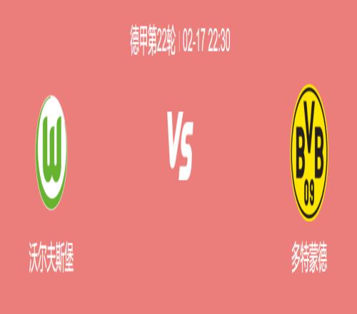 沃尔夫斯堡vs多特蒙德直播看点：2024赛季德甲联赛第2