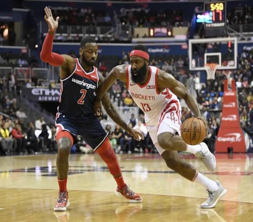 NBA精彩对决！火箭VS奇才，火箭燃爆双方看点不容错过