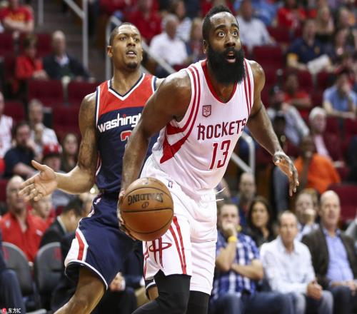 NBA精彩对决！火箭VS奇才，火箭燃爆双方看点不容错过