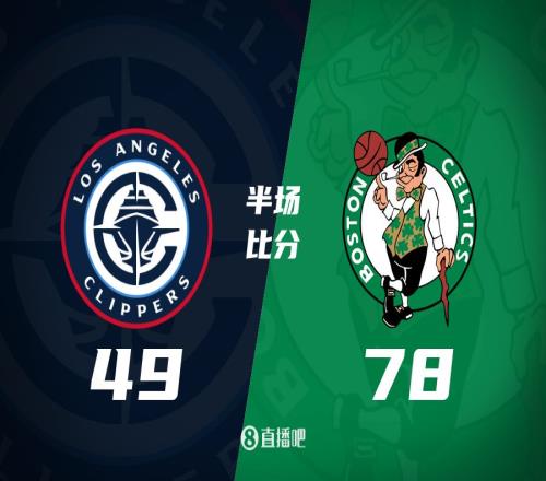 凯尔特人第二节轰进12记三分平历史纪录半场领先快船29分!