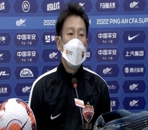 关震:以后深圳队新闻发布会都由我出席 这场比赛打出了男人血性