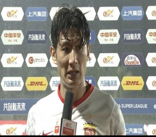 于海:零失球提升信心,希望海港的后防、锋线都能保持今天状态