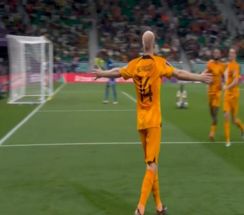 荷兰2-0领先塞内加尔!克拉森补射破门