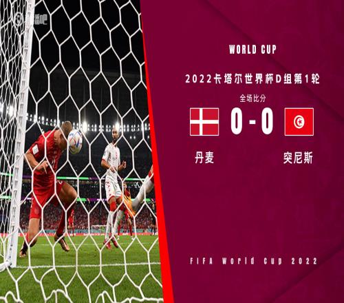 【红黑榜】丹麦0-0突尼斯!谁是你心中全场最佳?谁又该背锅?
