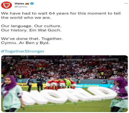 威尔士:等了64年才让全世界知道我们是谁,威尔士站在世界之巅