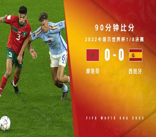 90分钟战报-阿森西奥失单刀良机 西班牙0-0摩洛哥进加时