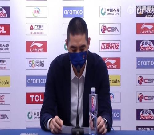 朱世龙：我们自身能力不够 希望年轻队员清楚自己需要提升的方面