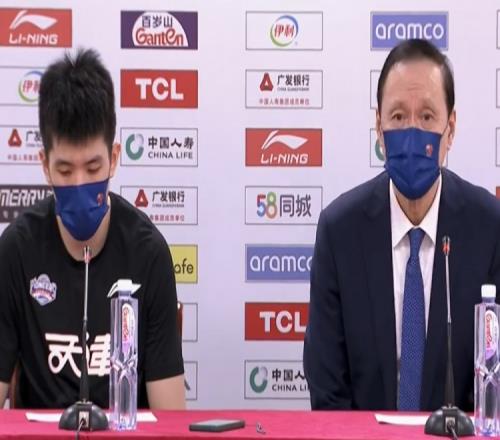 张德贵：我们今天太困难了大家都生病了 为了联赛我们会做好准备