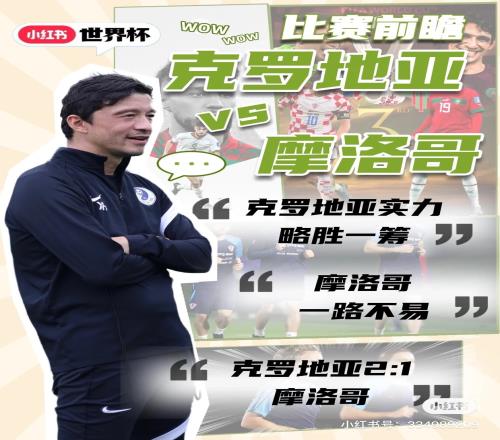 谢晖:克罗地亚实力略胜一筹,看好球队2-1战胜摩洛哥