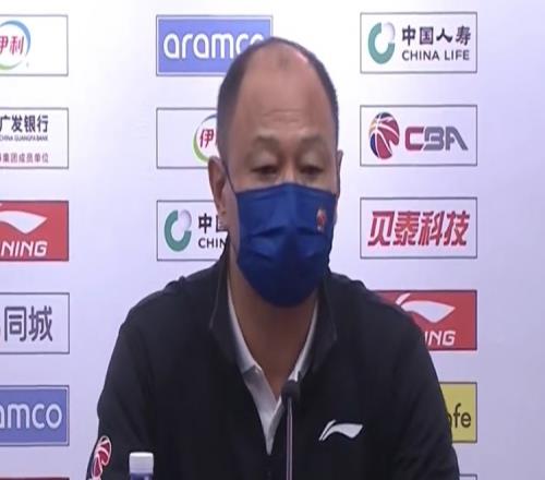 崔万军:主力队员有伤病 年轻球员得到较长出场时间且表现不错