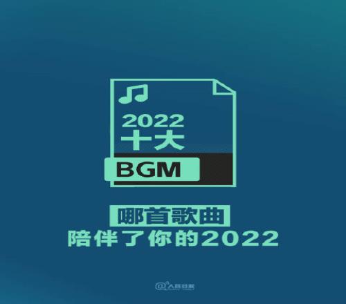 人民日报发布2022十大BGM:全民“儿歌”孤勇者、世界杯主题曲入选