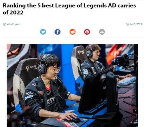 外媒盘点2022年AD TOP5:Viper第五、GALA第二、Ruler第一
