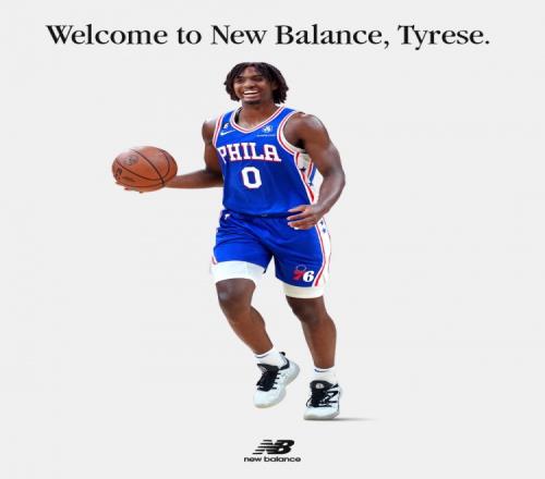 官方:76人球员马克西签约New Balance