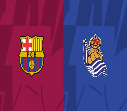国王杯-巴萨vs皇社首发:莱万、登贝莱先发,佩德里、德容出战