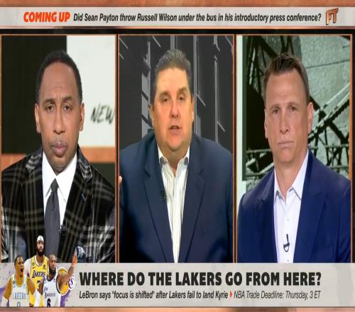 Windhorst:湖人交易威少补强有限 不如夏天签下欧文