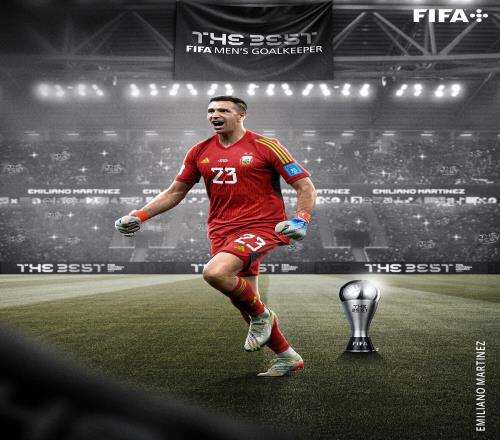 官方：马丁内斯当选FIFA年度最佳门将，生涯首次当选