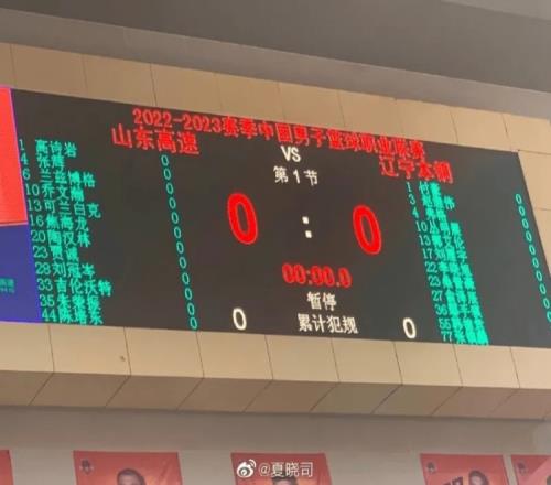 山东VS辽宁大名单:高诗岩战旧主&麦克勒莫缺阵 韩德君复出