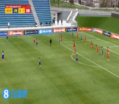 没守住!U20国足被日本1-1扳平,熊田直纪头球破门