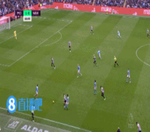 换人立竿见影！哈兰德助攻 B席登场2分钟破门，曼城2-0领先纽卡！