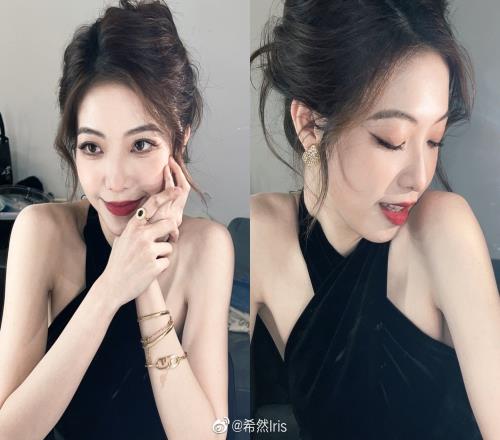 主持希然晒照:您好 就单要一杯冰美式吗?