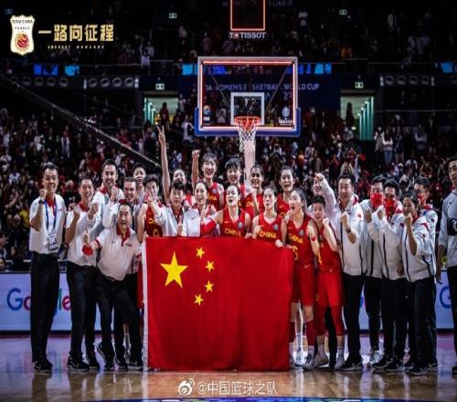 中国篮球之队：中国女篮荣获全国三八红旗集体称号 向她们致敬