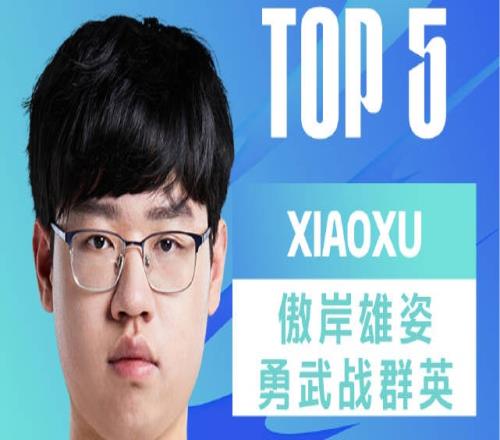 W8D4每日TOP5：Xiaoxu傲岸雄姿勇武战群英