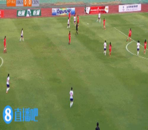 这球抽得漂亮！欧阳玉环补射得手！中国U20女足领先中国香港！