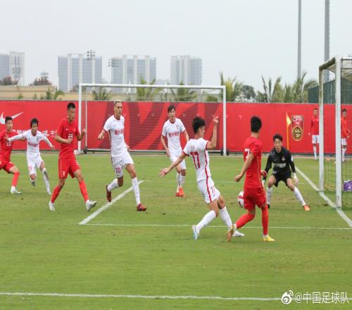 热身赛国足1-0梅州,武磊助攻林良铭破门;蒋光太等3中卫回俱乐部