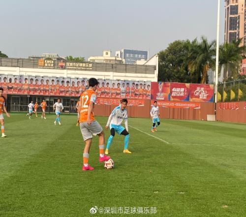 热身赛-深圳队2-2玉溪玉昆钢铁,元敏诚、杜月徵分别建功
