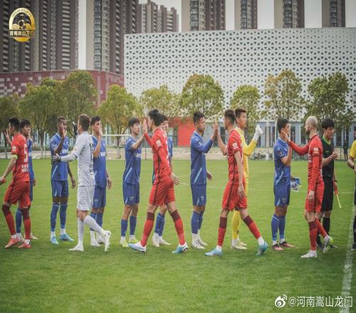 教学赛：河南嵩山龙门2-2战平南京城市