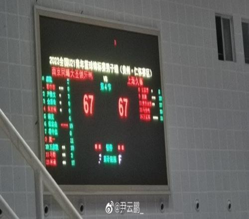 媒体人:全国U21青年篮球锦标赛 上海队只有5人报名&打满全场
