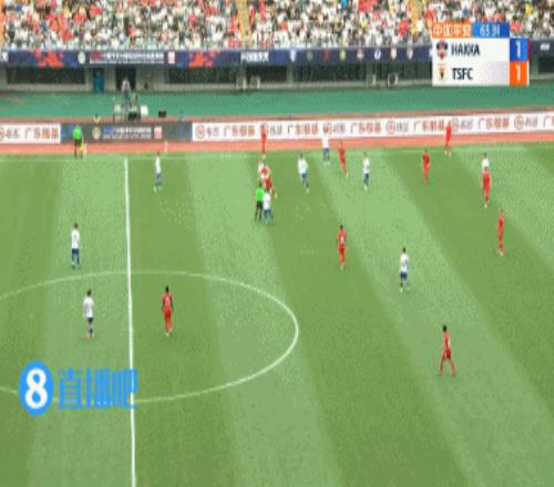 陈哲超进球32.61米，是梅州在中超的最远进球&本赛季第二远进球