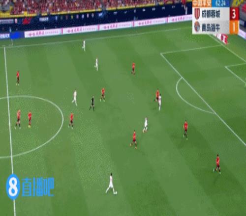 姜宁精准斜长传,康瓜头球得分,海牛2分钟2球!