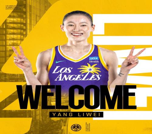 高效!杨力维WNBA首秀4中3&三分2中2得8分3板5助攻并列全队最高