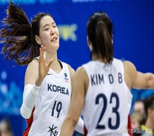 FIBA官方公布女篮亚洲杯韩国队的12人大名单:金丹菲领衔